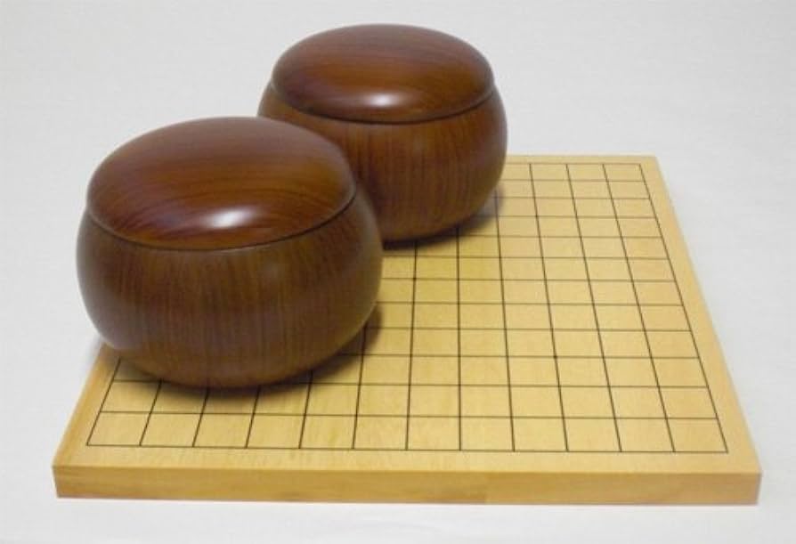 Amazon | 9・13路盤セット（碁石/硬質ガラス碁石(竹印)＋碁笥